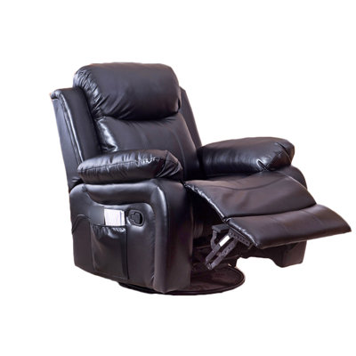 Isuf Faux Leather Recliner