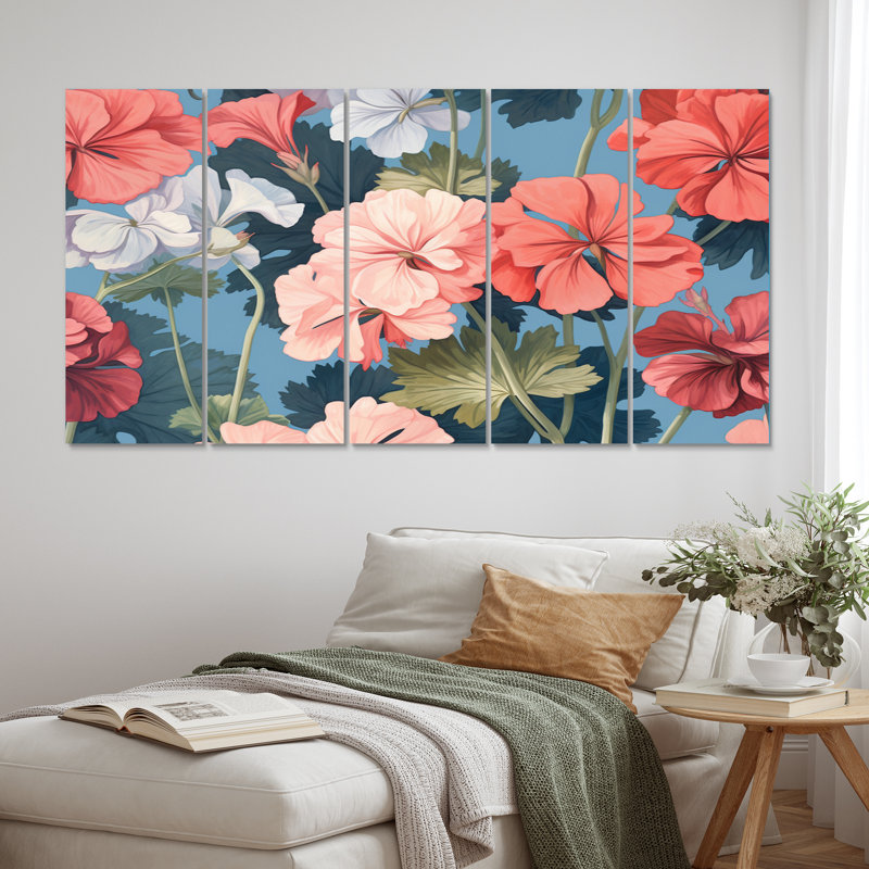 5 Wall Decor Set Metal