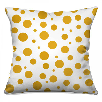 Coussin décoratif à pois