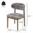 Nero Modern Solid Wood Side Chairs With Curved Backrest And Upholstered Seat-118762976-118762975