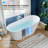 66.9" X 31.5" Freestanding Soaking Acrylic Bathtub