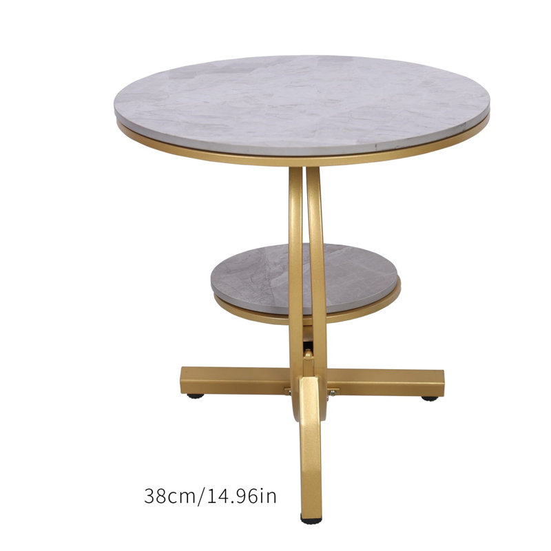 Bettylou End Table, White