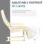 Zhao Lounge Chair Recliner Adjustable Footrest Home-2063065343