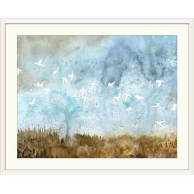 «Birds in Flight II» par Megan Meagher, reproduction d'art