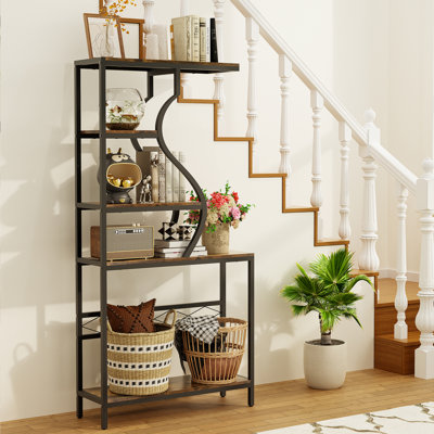 180cm H x 90cm W Metal Book Display Bookcase