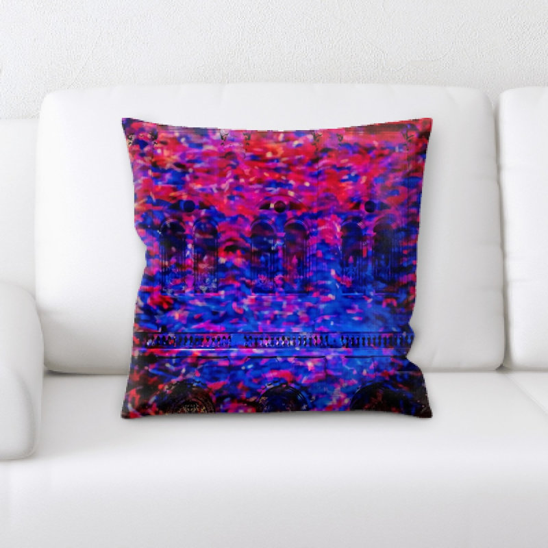 Coussin décoratif de couleurs vives
