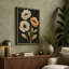 Three Blooms Botanical - Wrapped Canvas-665289653-665289652