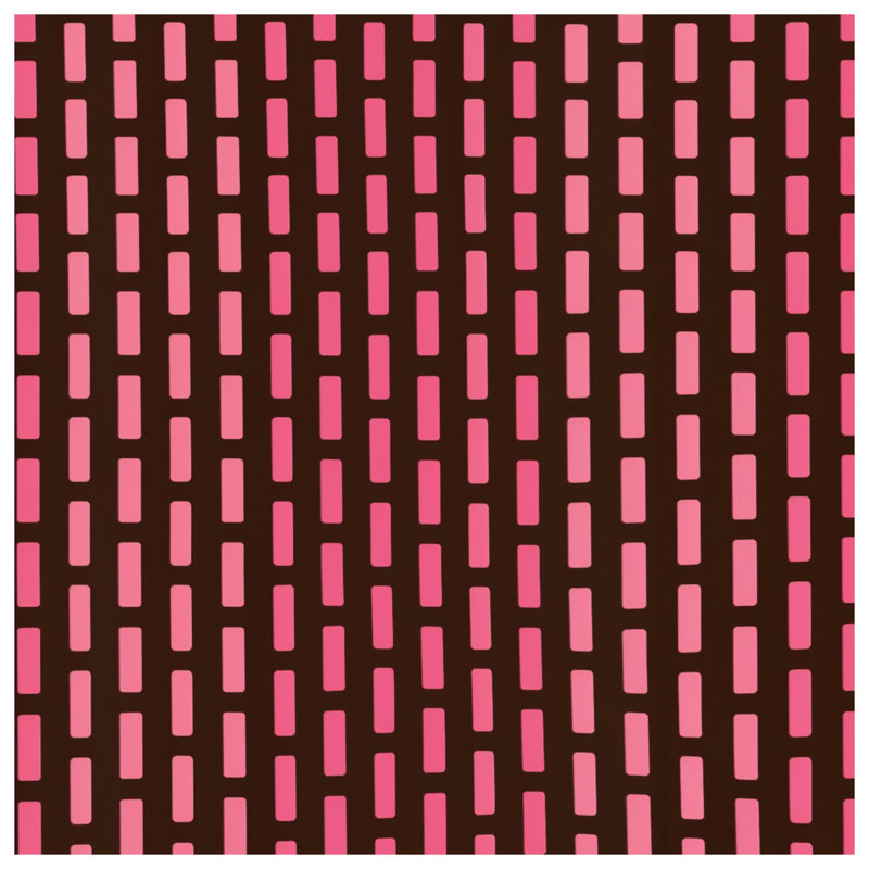 Pink Rectangular Pattern Comforter, Queen