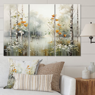 Ensemble de salon Minimalisme Forest Woods I - Paysages