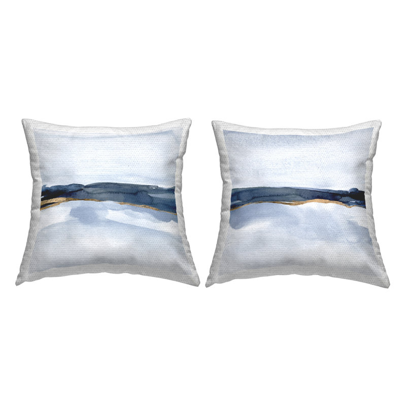 Ensemble de 2 coussins d'extérieur Calming Modern