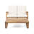 Isham Acacia 2 - Person Patio Conversation Sets with Cushions-117144605