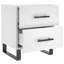 Mudoch 40cm W Iron Bedside Table-1559297862