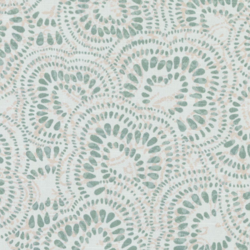 Tilton Fenwick Jax Fabric, Pink/Green