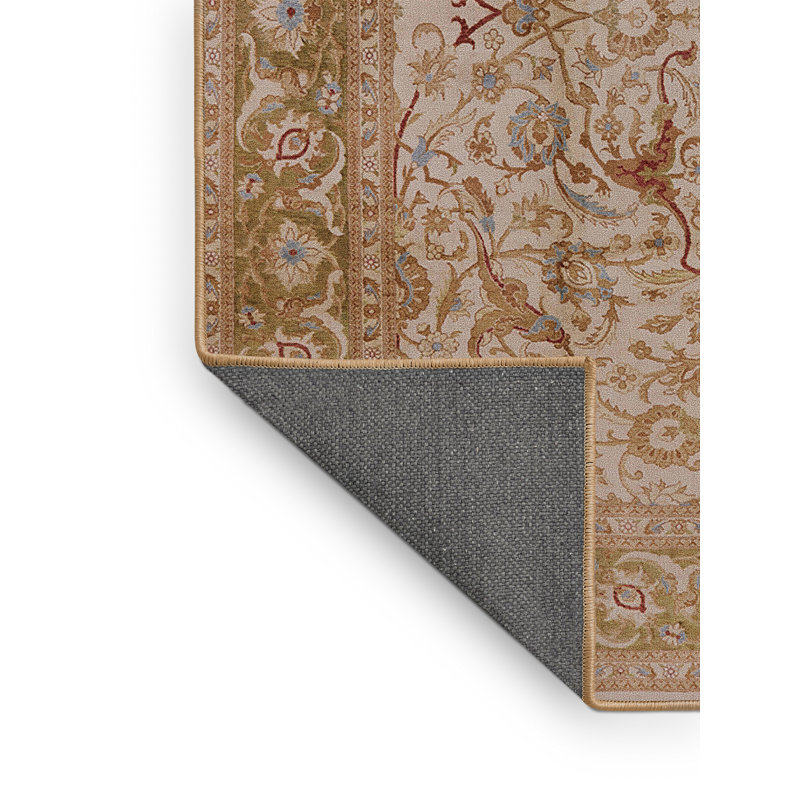 Tapis brun à motif oriental, Rectangle 2 pi x 3 pi