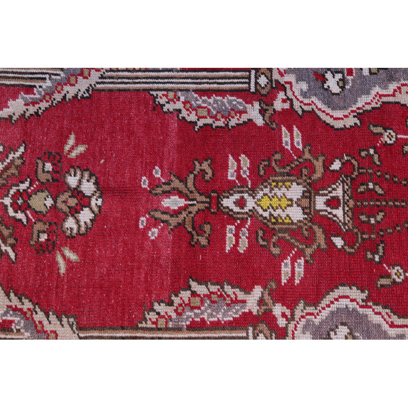 Tapis turc vintage en laine: petit tapis d'entrée pour salle de bain Anatolian fabriqué à la main - Produit 358E678D50C24F24B3A51D0CDBA61FA2