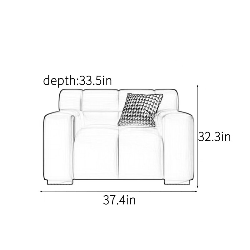 Fauteuil d'appoint classique
