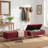Leaysia Velvet Upholstered Flip Top Storage Bench-216947057