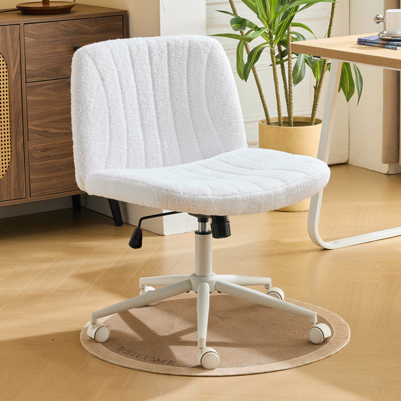 Chaise de bureau Teddy, Blanc