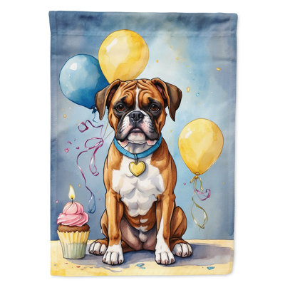 Drapeau «Happy Birthday House»