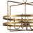 Johnathan 31" W 4-Light Metal Geometric Chandelier