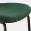 Ensemble de 2 chaises de salle à manger en tissu Boucle avec pieds en métal pour la salle à manger, la cuisine et le salon-117538481-117538482