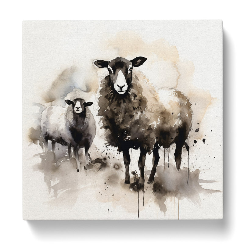 Modern Wall Art - Wrapped Canvas, 50cm H x 50cm W x 3cm D