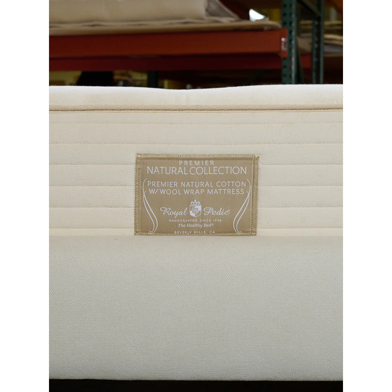 Premier Natural 9.5'' Extra Firm Innerspring Two-Sided Mattress and Box Spring Set, California King