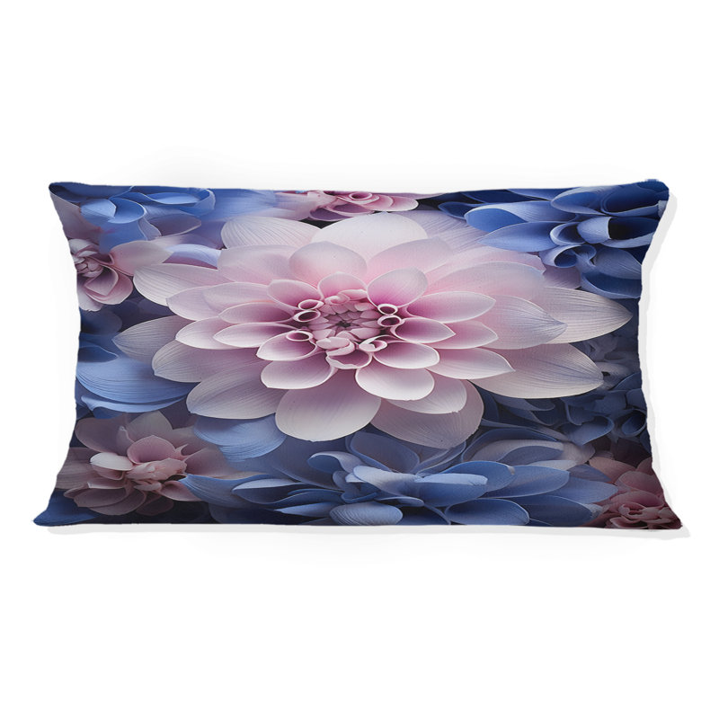 «Pink Still Abstract Lifes» - Coussin décoratif imprimé «Abstract Still Lifes»