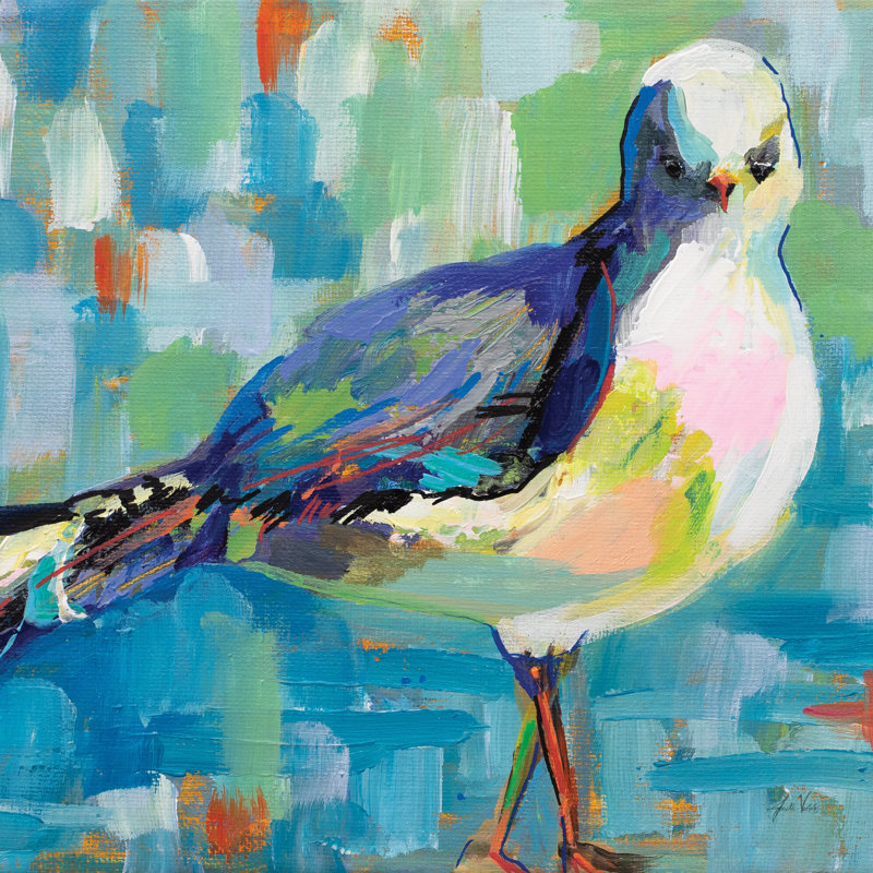 Mike by Jeanette Vertentes - Wrapped Canvas Painting, 30cm H x 46cm W x 3.8cm D