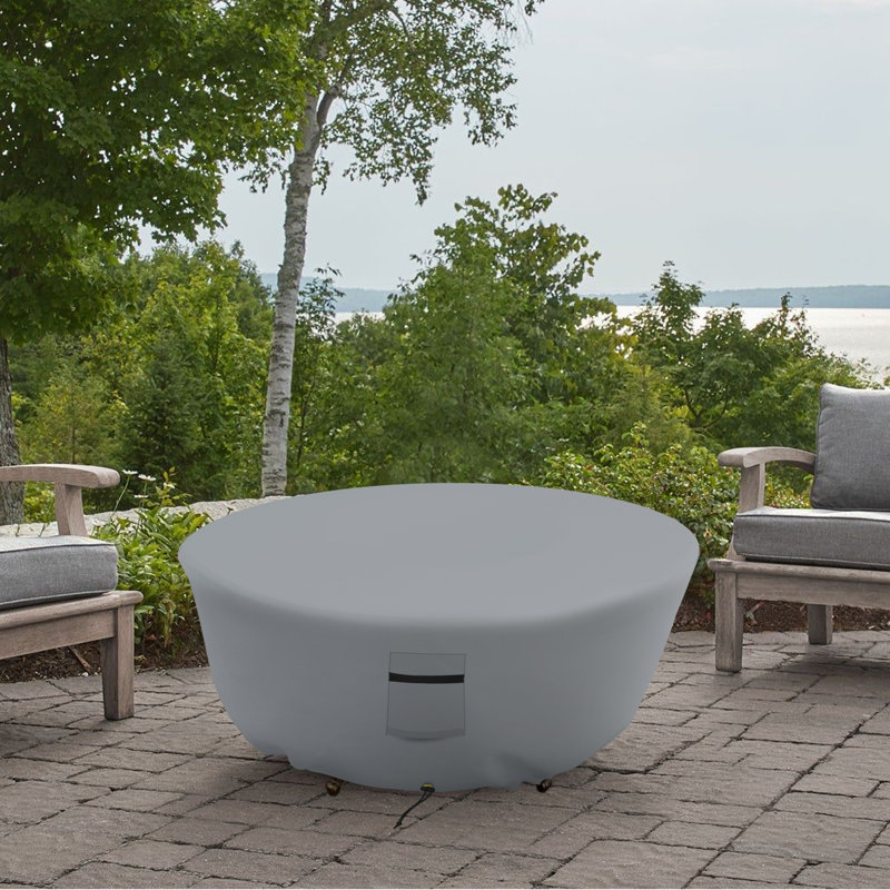 Outdoor Cover, 30.5cm H x 76.2cm W x 76.2cm L, Grey