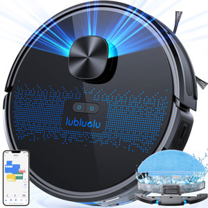 Cordless Bagless Robotic Vacuum WIFI APP Laser Mapping And Navigation Robot Vacuum Cleaner