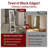  60"x16" LED Full Length Mirror with Lights, Black Frame, Shatterproof Tempered Glass, Dimming & Memory Function, Full Body Floor Standing Mirror for Bedroom, Living Room, Dressing Room