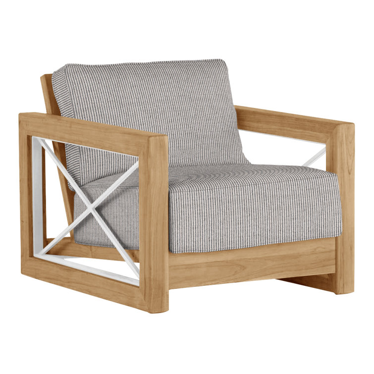 Malta Teak Outdoor Lounge Chair