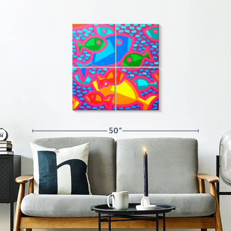 Brampt Funky Fish, 26" H x 26" W