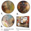 «Colorful Abstract Sheep Collage I», reproduction d'art sur toile-351103659-351103649