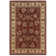 Tapis oriental rouge / ivoire Shelburne