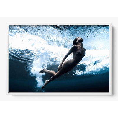 Just Breathe- Single Picture Frame Print on Paper