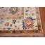 Tapis oriental rose fait à la main Oushak 9 x 12