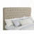Upholstered Eastern King Panel Bed