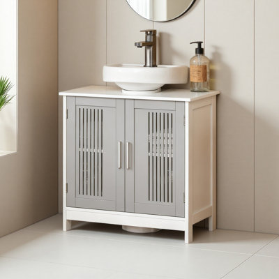 Armoire de rangement robuste pour salle de bain