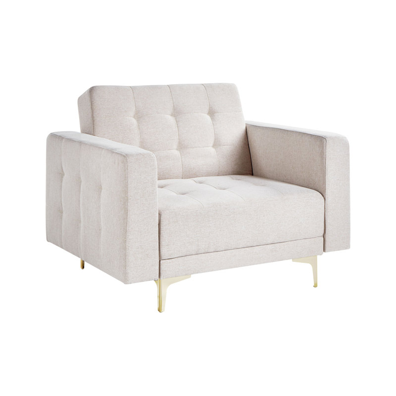Aberdeen Upholstered Accent Chair, Beige