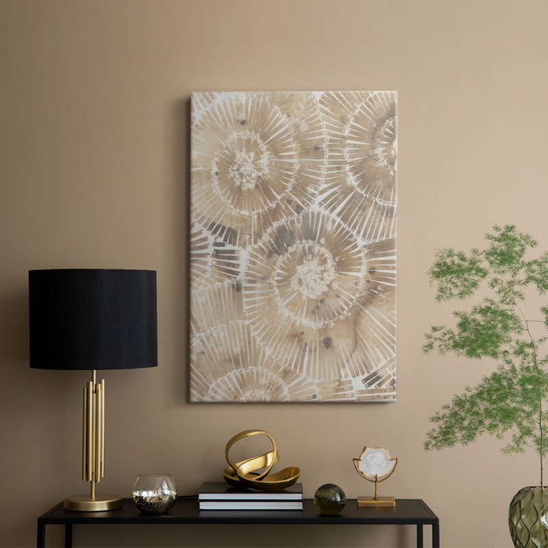 Fossil Nautilus I -Galerie enveloppée Cavas, H 27 po x l 18 po