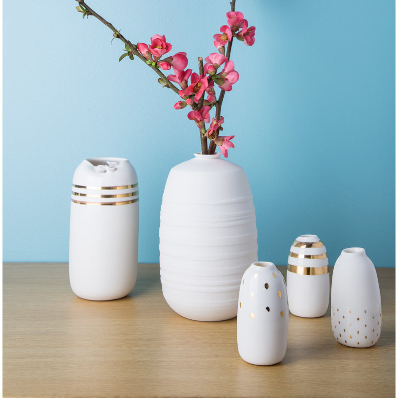 Solifl'Or Handmade Porcelain Table Vase