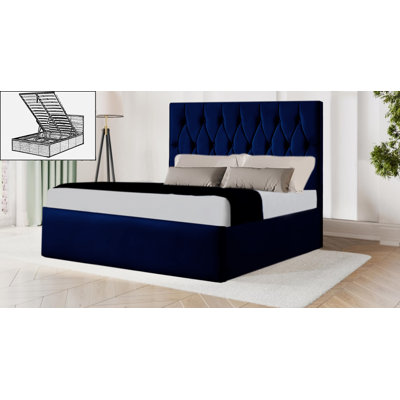 Upholstered Ottoman Storage Bed