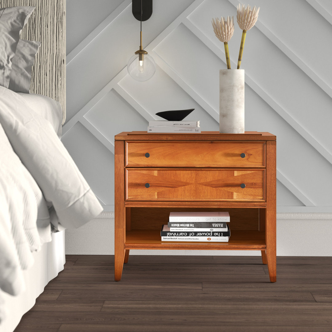 Camilla 25.6'' W Nightstand Mercury Row®