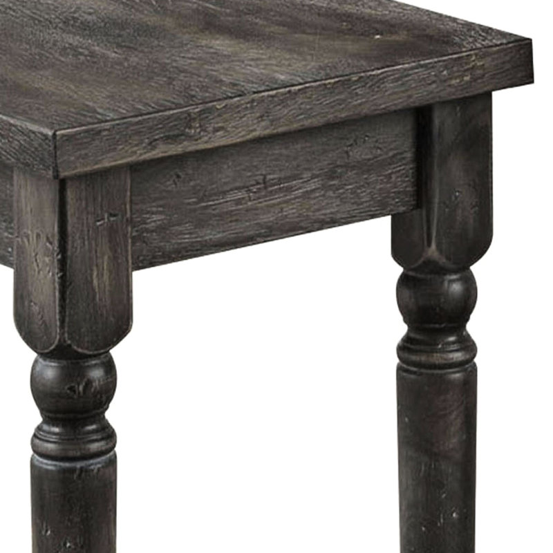 Banc de salle à manger gris Style