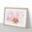 Pink Daisy Flower - Framed Print-56892527-56892537