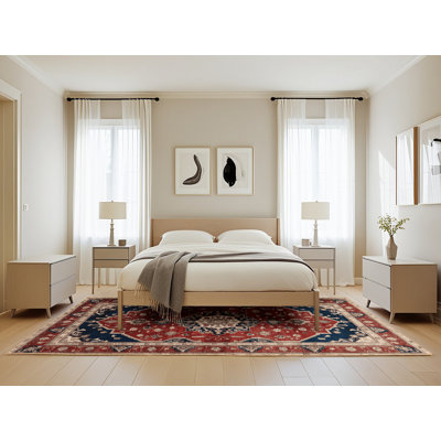 Machine Washable Persian Brown Area Rug
