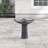 Alinuswe Pedestal Birdbath-1516186430