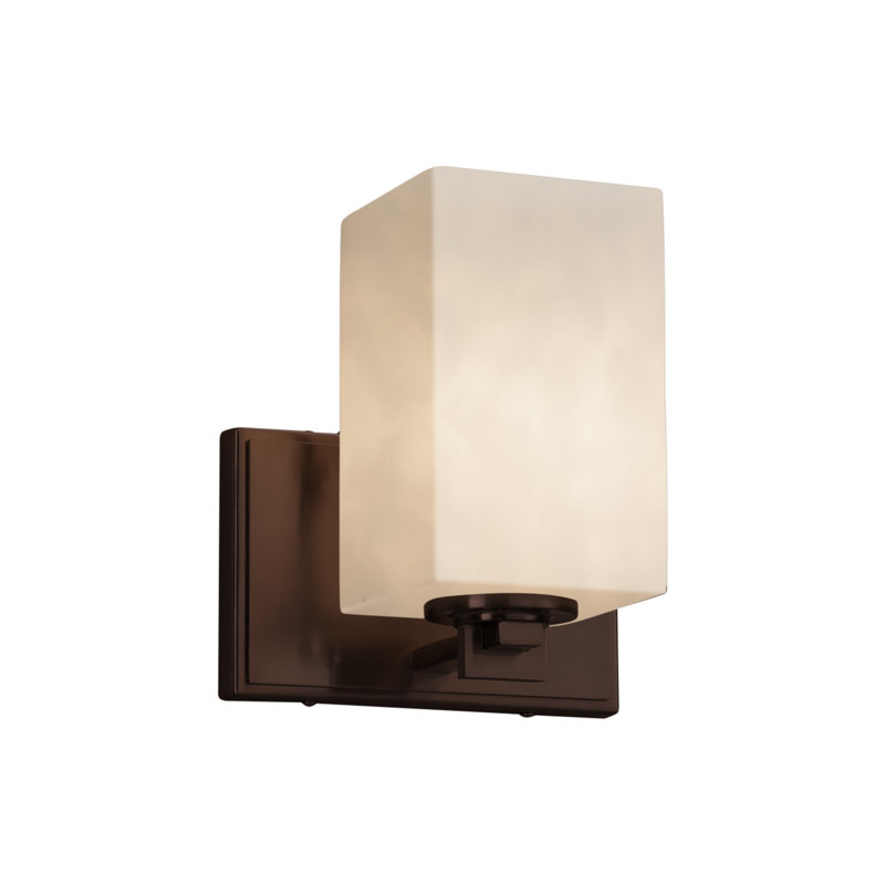 Ainka Armed Sconce, Dark Bronze